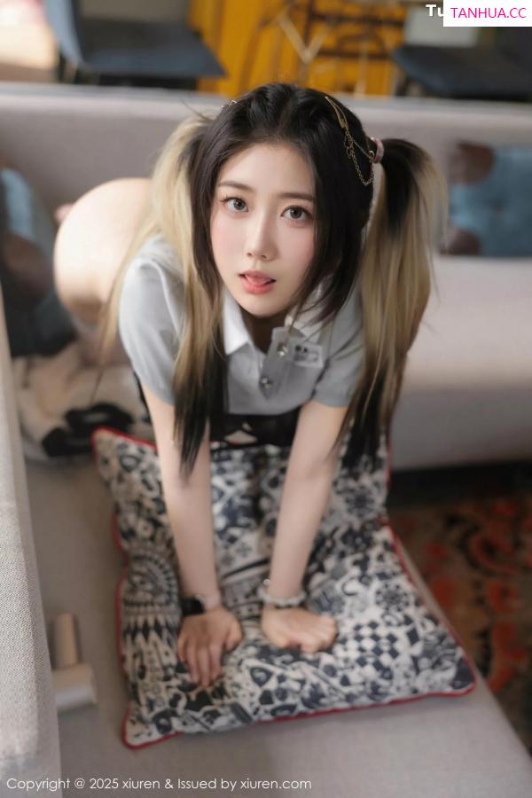   [XiuRen]高清写真图 2025.05.27 No.10330 诺诺Hsu 白色蕾丝袜第31张图片